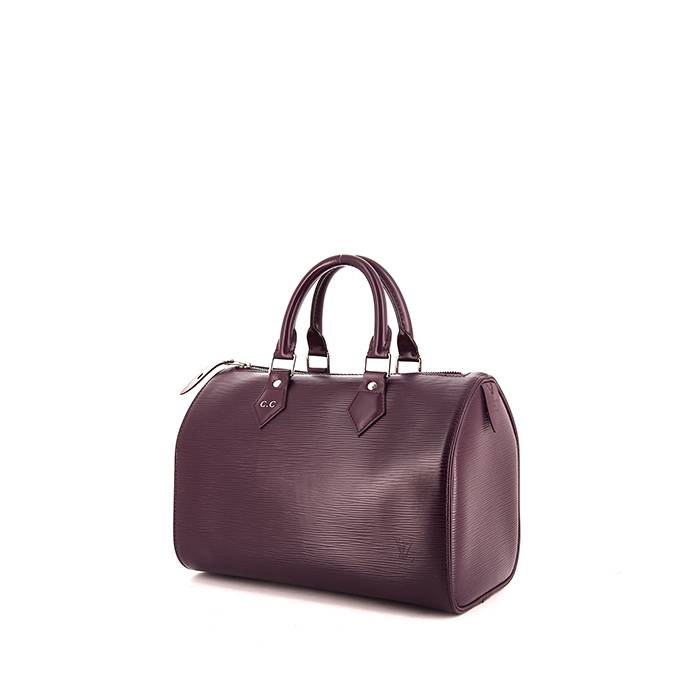 sac a main louis vuitton speedy en cuir epi violet