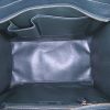 Sac à main Celine Luggage Mini en cuir vert-sapin - Detail D2 thumbnail