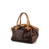 Louis Vuitton Tivoli handbag in monogram canvas and natural leather - 00pp thumbnail