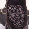 Gucci Hysteria handbag in brown empreinte monogram leather - Detail D2 thumbnail