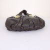 Gucci Hysteria handbag in brown empreinte monogram leather - Detail D4 thumbnail