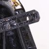 Hermes Kelly 32 cm handbag in black alligator - Detail D5 thumbnail