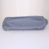 Valentino Garavani shopping bag in Bleu Pale leather - Detail D5 thumbnail