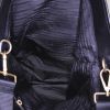 Prada shopping bag in black canvas - Detail D3 thumbnail