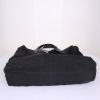Prada shopping bag in black canvas - Detail D5 thumbnail