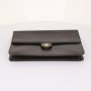 Chanel Vintage bag worn on the shoulder or carried in the hand in brown leather - Detail D4 thumbnail
