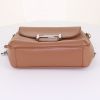 Tod's Double T handbag in brown leather - Detail D4 thumbnail