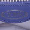 Tod's Double T handbag in blue leather - Detail D3 thumbnail