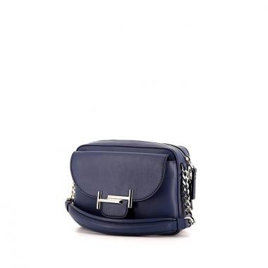 Bolso de mano Tod's Double T en cuero azul