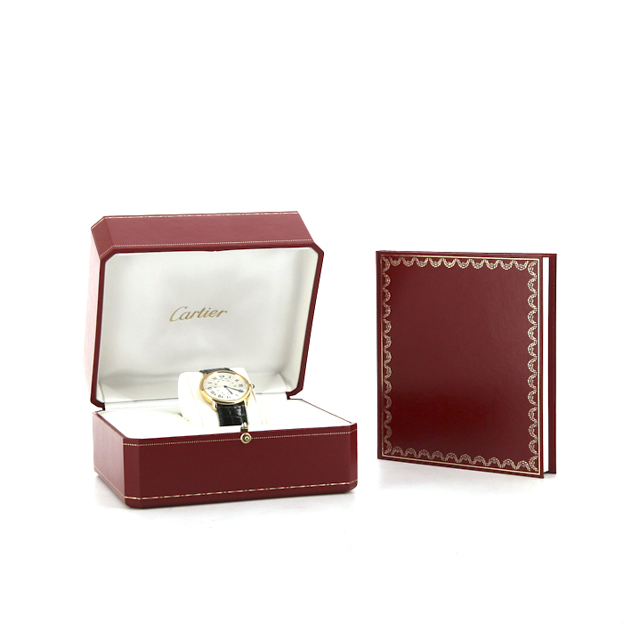 Reloj Cartier Ronde Solo de oro amarillo 18k Circa  1999