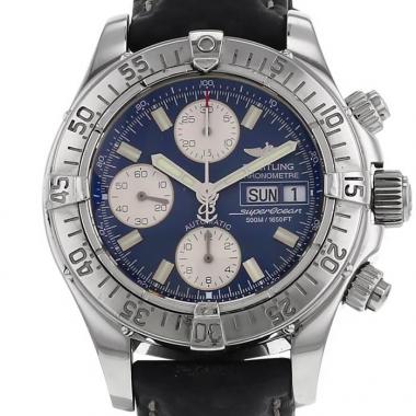 Orologio Breitling Chrono Superocean in acciaio Circa  2008