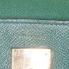 Hermes Kelly 32 cm handbag in green epsom leather - Detail D4 thumbnail