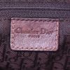 Bolso bandolera Dior Street Chic en lona denim azul y lona marrón - Detail D3 thumbnail