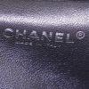 Chanel clutch in silver glittering leather - Detail D3 thumbnail