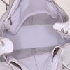 Tod's D-Bag shopping bag in white grained leather - Detail D2 thumbnail