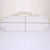 Tod's D-Bag shopping bag in white grained leather - Detail D4 thumbnail