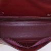 Hermes Kelly 32 cm handbag in red H box leather - Detail D3 thumbnail