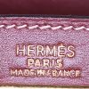 Hermes Kelly 32 cm handbag in red H box leather - Detail D4 thumbnail