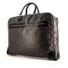 Goyard clothes-hangers in black monogram canvas and black leather - 00pp thumbnail