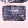Goyard clothes-hangers in black monogram canvas and black leather - Detail D4 thumbnail