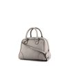 Loewe Amazona shoulder bag in grey leather - 00pp thumbnail