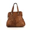Givenchy handbag in brown leather - 360 thumbnail