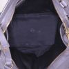 Yves Saint Laurent Chyc handbag in grey leather - Detail D3 thumbnail