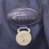 Sac bandoulière Mulberry Alexa moyen modèle en cuir grainé noir - Detail D4 thumbnail