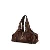 Chloé Silverado handbag in brown leather - 00pp thumbnail