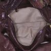 Bolso de mano Chloé Silverado en cuero marrón - Detail D2 thumbnail