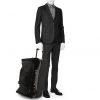 Louis Vuitton Geant Souverain suitcase in black canvas and black leather - Detail D2 thumbnail