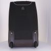 Louis Vuitton Geant Souverain suitcase in black canvas and black leather - Detail D5 thumbnail