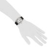 Cartier Tortue Grand Modele watch in white gold Ref: 3798 Circa  2000 - Detail D1 thumbnail