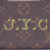 Valise Louis Vuitton Zephyr 50 en toile monogram marron et cuir naturel - Detail D4 thumbnail