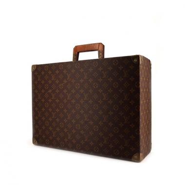 Valigia Louis Vuitton Zephyr 50 in tela monogram marrone e pelle naturale