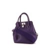 Bolso de mano Hermès Tool Box en cuero swift violeta Iris - 00pp thumbnail