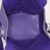Sac à main Hermès Tool Box en cuir Swift violet Iris - Detail D3 thumbnail