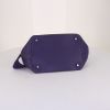 Bolso de mano Hermès Tool Box en cuero swift violeta Iris - Detail D5 thumbnail