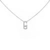 Messika Move necklace in 14k white gold and diamonds - 00pp thumbnail