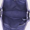 Bolso Cabás Hermes Toto Bag - Shop Bag modelo pequeño en lona negra y azul marino - Detail D2 thumbnail