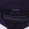 Sac bandoulière Chanel 2.55 petit modèle en toile jersey violette - Detail D3 thumbnail