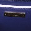 Miu Miu handbag in blue and white leather - Detail D3 thumbnail