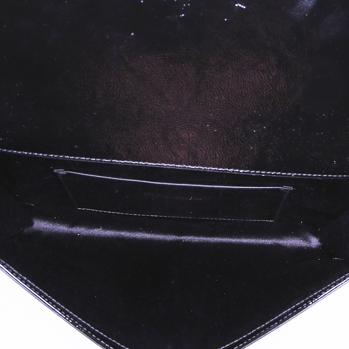 Pochette Saint Laurent Belle de Jour in pelle nera - Detail D2