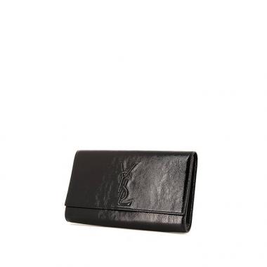 Pochette Saint Laurent Belle de Jour in pelle nera