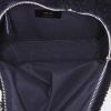 Zaino Fendi Bag Bugs modello piccolo in lana nera e pelle nera - Detail D2 thumbnail