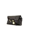 Louis Vuitton handbag in grey glittering leather - 00pp thumbnail