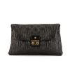 Louis Vuitton handbag in grey glittering leather - 360 thumbnail