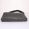 Louis Vuitton handbag in grey glittering leather - Detail D4 thumbnail