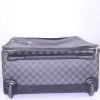 Louis Vuitton Pegase soft suitcase in grey Graphite damier canvas and grey leather - Detail D4 thumbnail