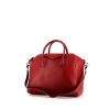 Givenchy  Antigona medium model  handbag  in red leather - 00pp thumbnail